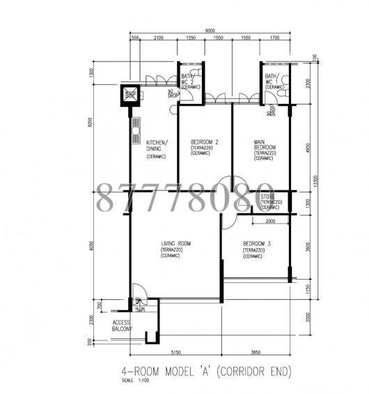 Blk 653 Yishun Avenue 4 (Yishun), HDB 4 Rooms #145289762